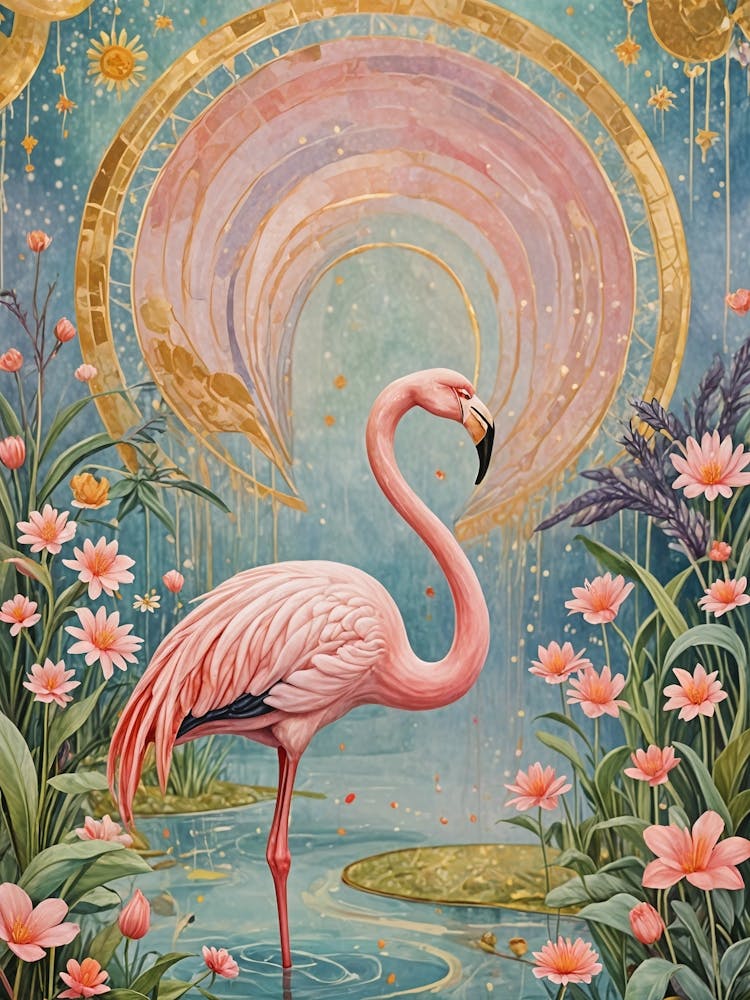Magical Pink Flamingo