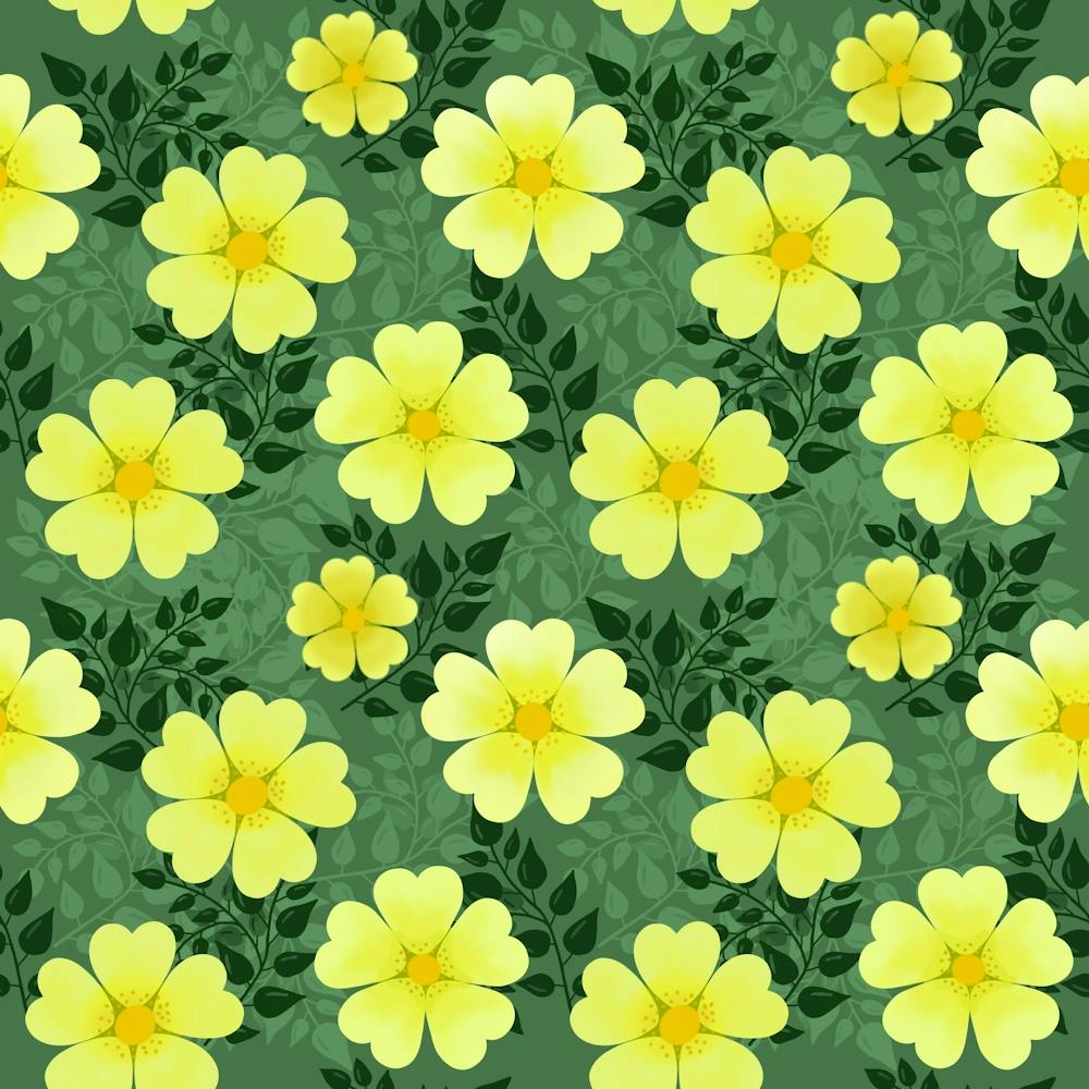 Bloom Flowering Yellow Blade Green