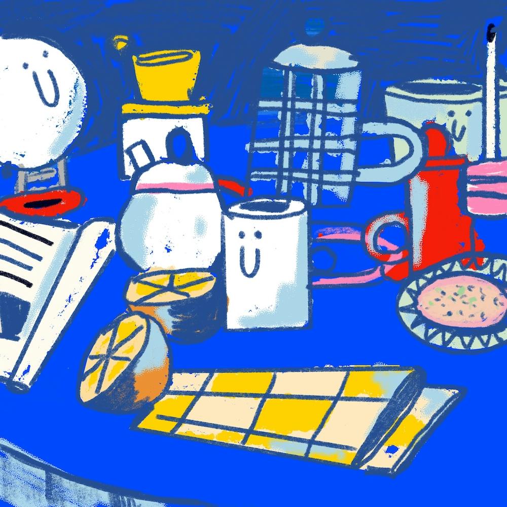 Table Bleue