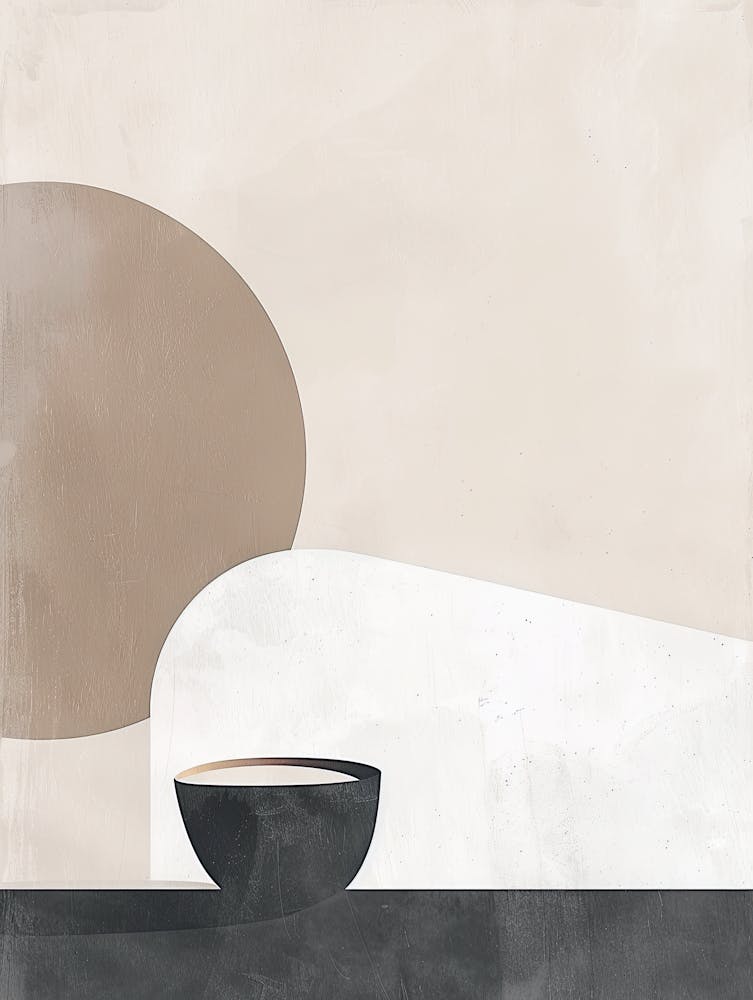 Sunlit Waves Minimalist Style