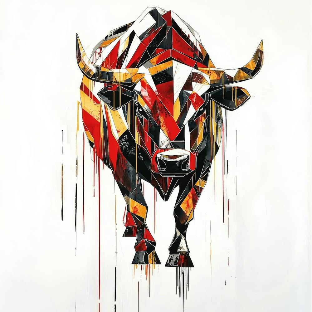 Bull.Generated AI. Wall 4