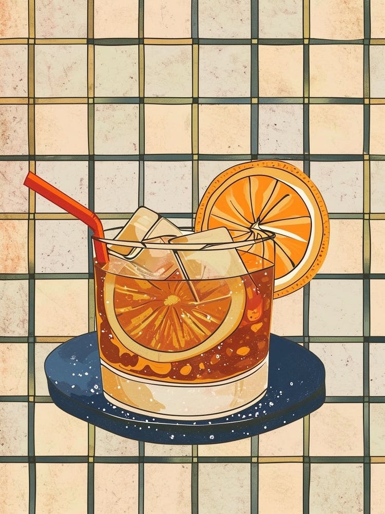 Old Fashioned Tiled Background 1