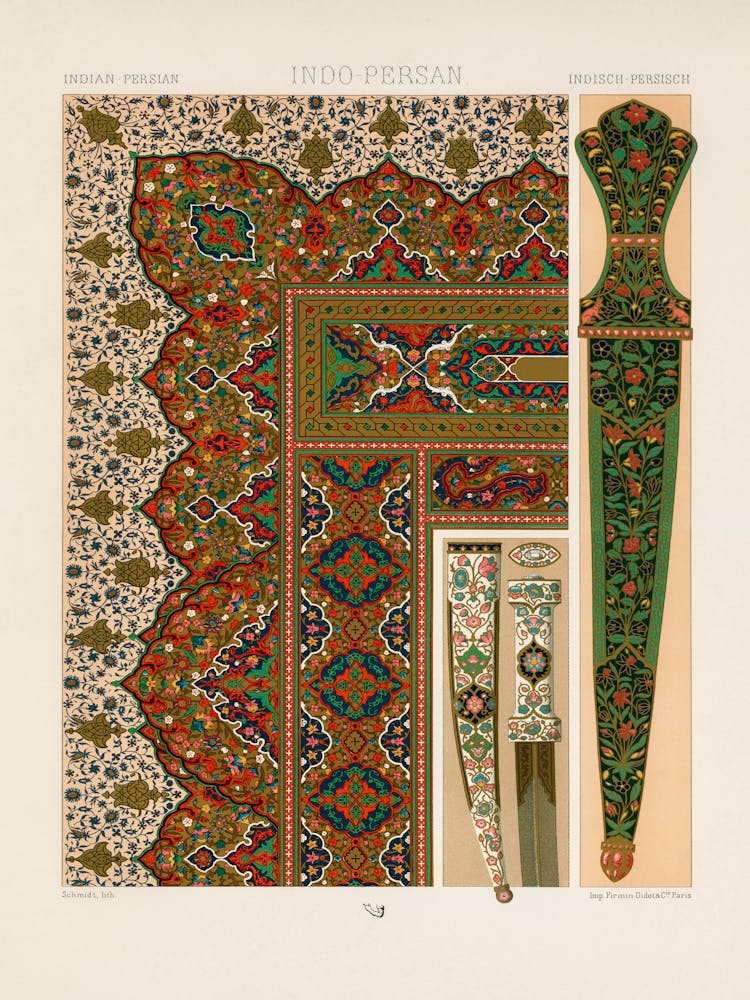 Indo Persian Pattern, Albert Racine (5)