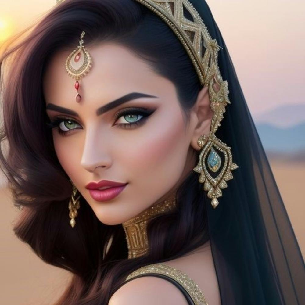 Belle femme indienne 1