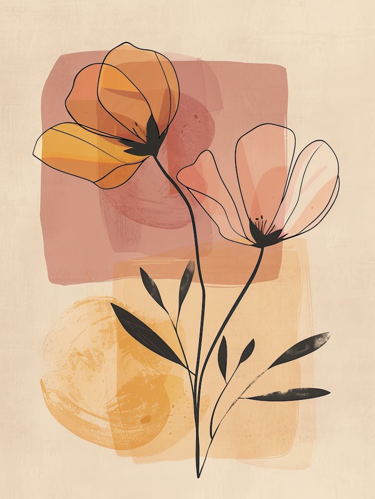 Cologne Flower Market Boho Minimalist Style