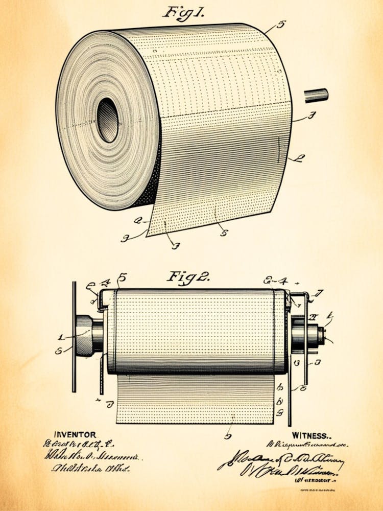 Roll Of Toilet Paper 1