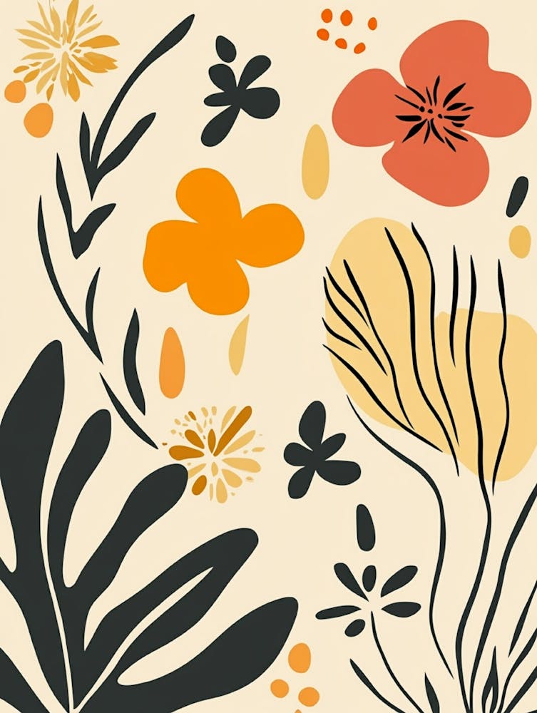 Abstract Floral Pattern 17