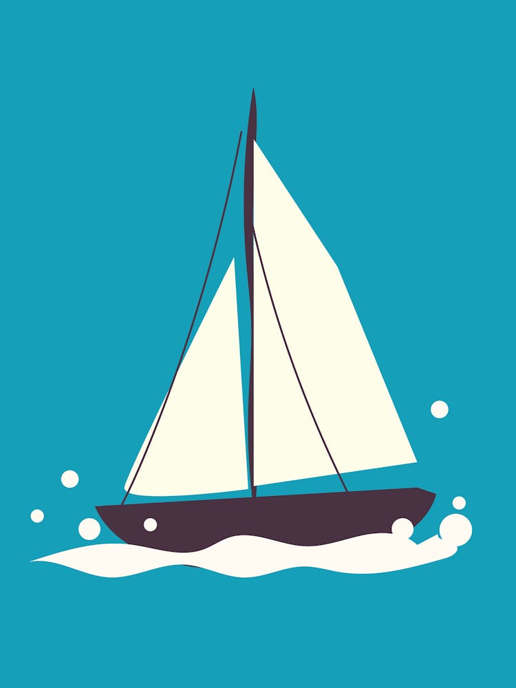 Voilier Sur La Mer
