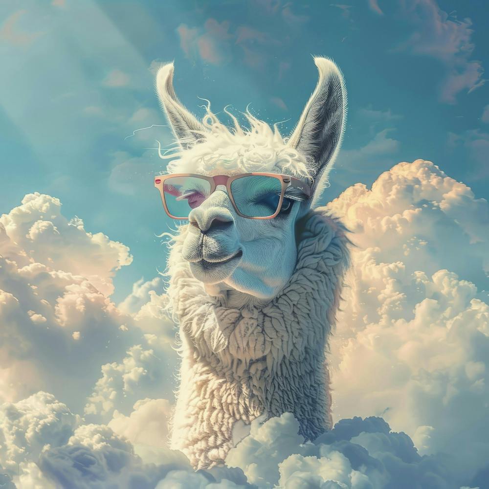 Llama In Sunglasses 2