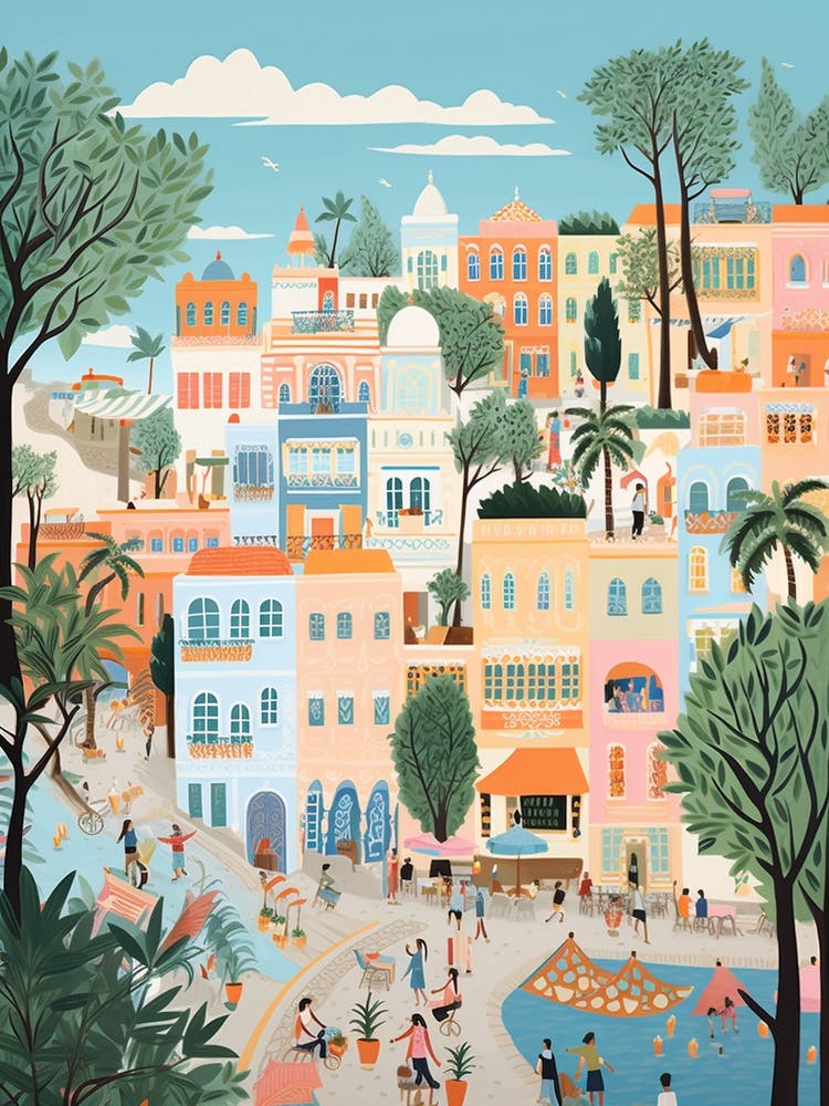 Alexandria Egypt 3 Illustration