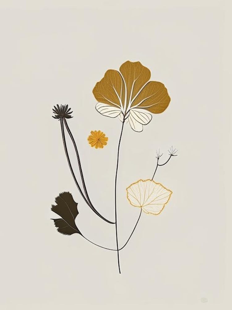 Coltsfoot Spices And Herbs Retro Minimal 5