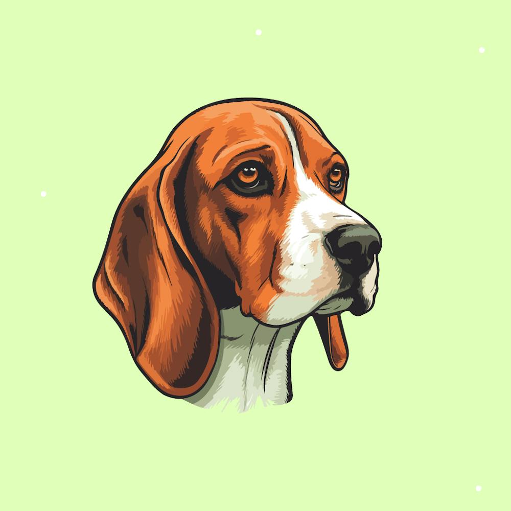 Beagle Animal Wall Art