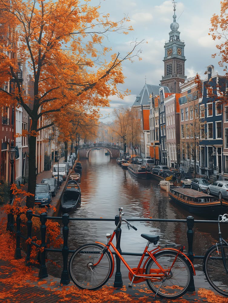 Amsterdam Canal Bikes Square