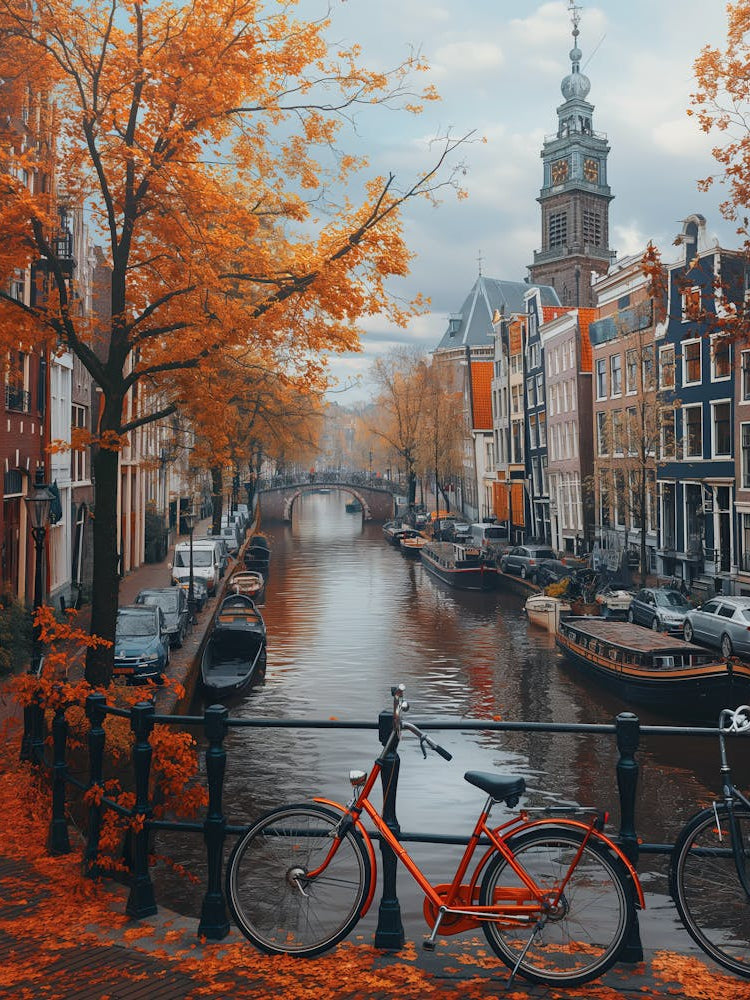 Amsterdam Canal Bikes Square