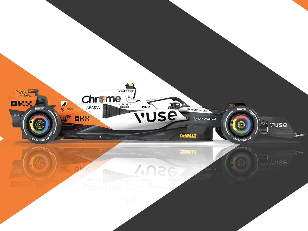 Mclaren MCL60 2023 F1 Formula 1 Monaco Special Livery Lando Norris Oscar Piastri