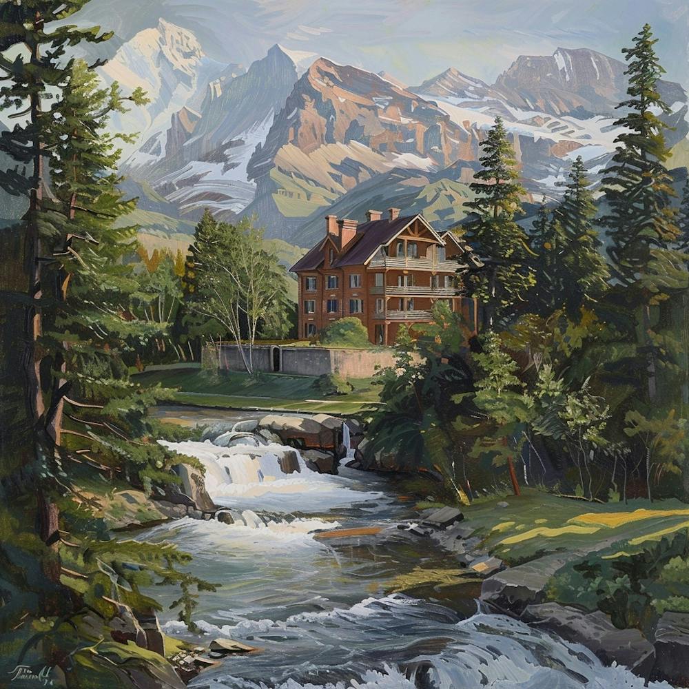 House By The Stream