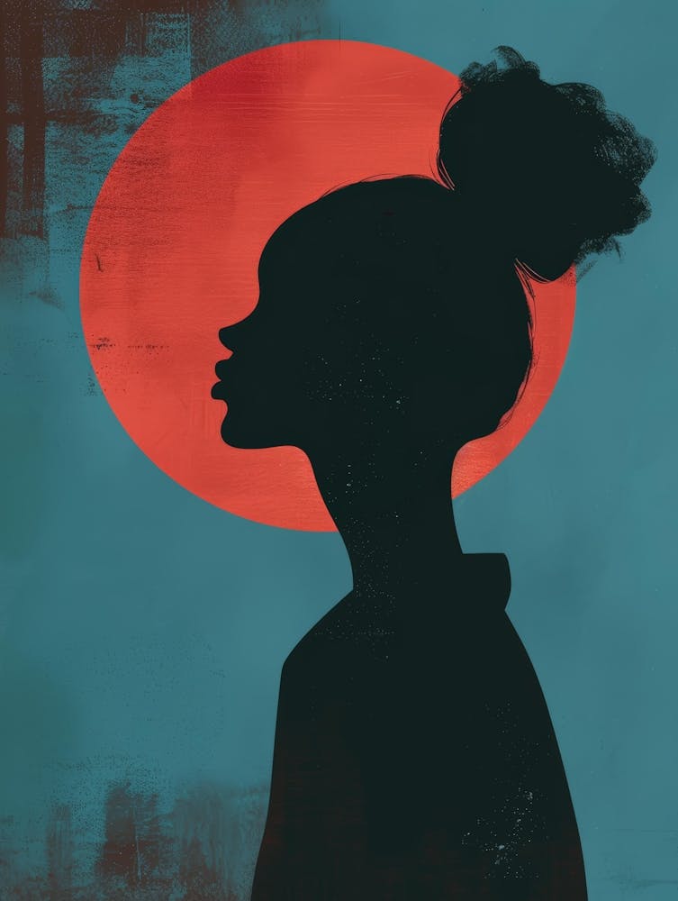 Silhouette Of A Woman 49