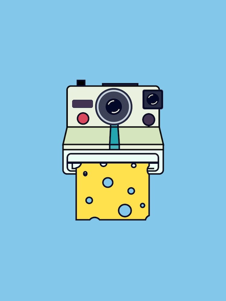 Say Cheese Blue
