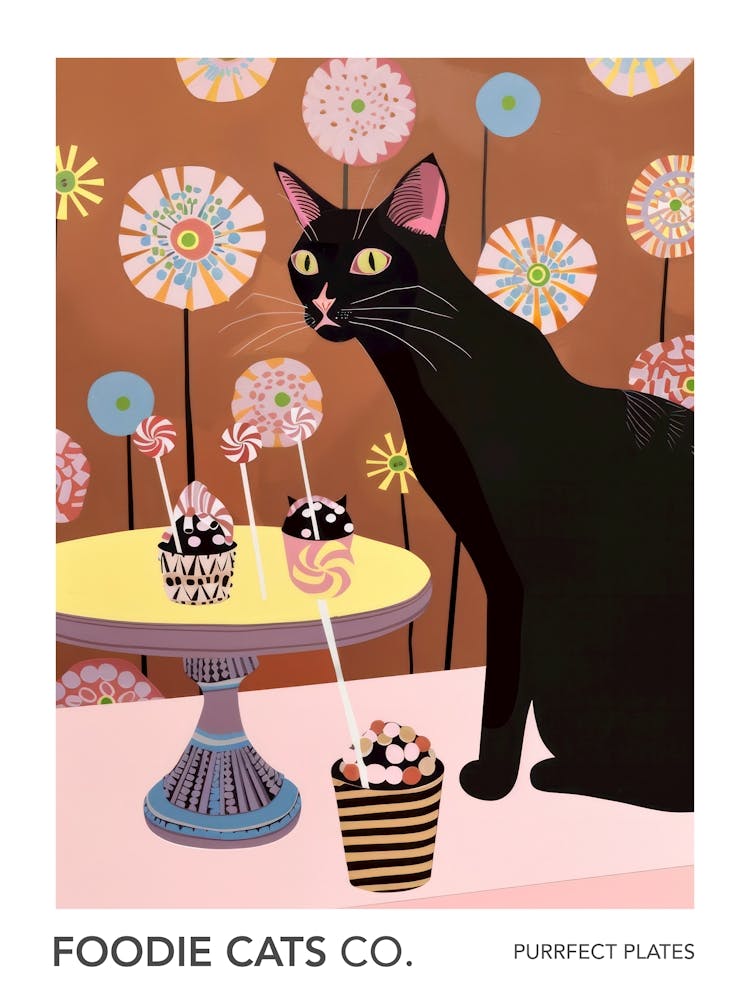 Foodie Cats Co Cat And Candy 1
