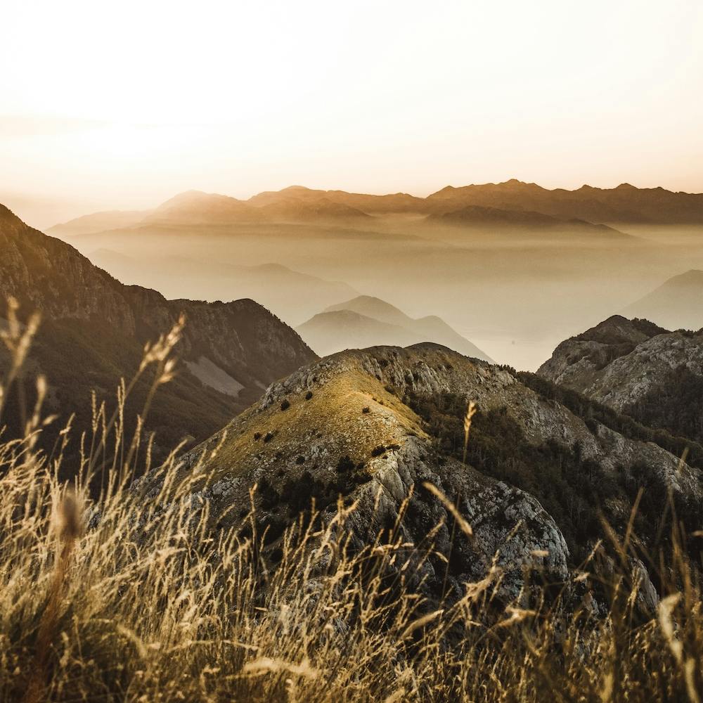 Sunrise Scenery Square