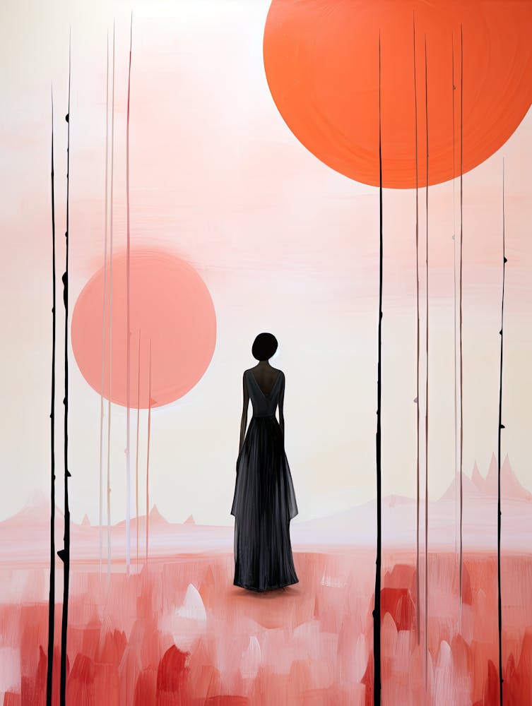 Feathered Essence, Boho Art Style