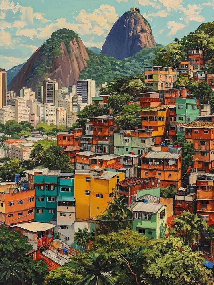 Rio de Janeiro Kitsch Stadtlandschaft 2