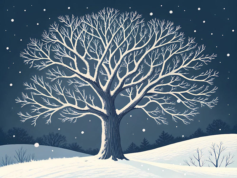 Tree In The Snow 4