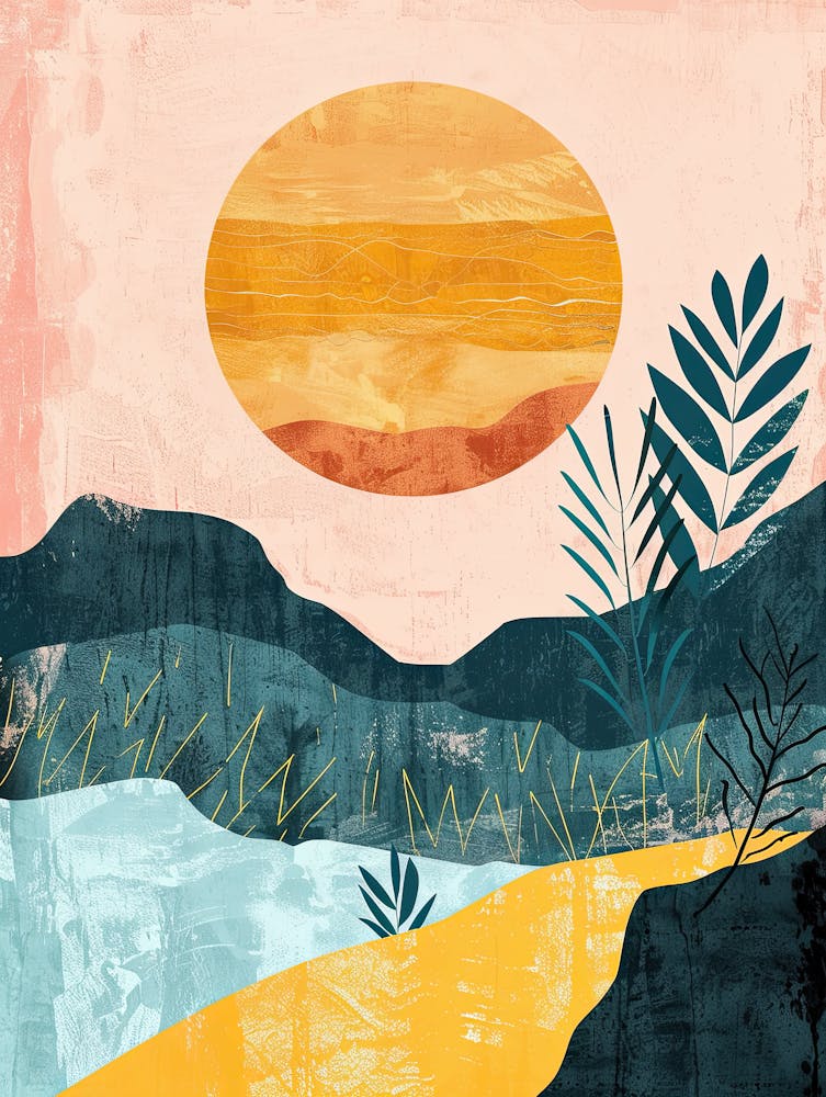 Endless Horizons Mid Century Style