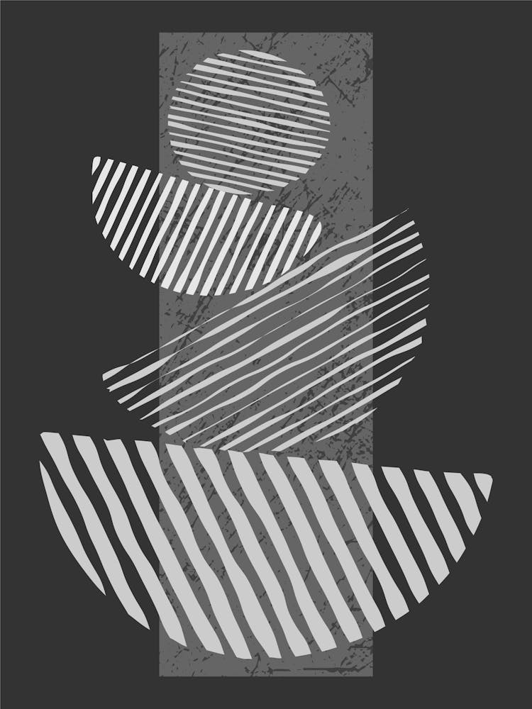 Shapes Abstract Painting 1