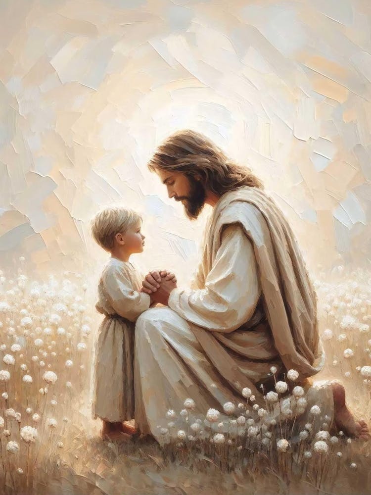 Child S Love, Christian Wall Art, Jesus And Boy, Jesus Painting, Lds Painting, Bible Art, Jesus And Child Art, Jesus Wall Art, Jesus Prints