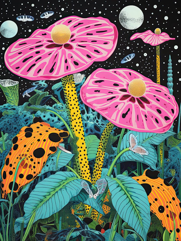 'Flora And Fauna' | Inspired by Yayoi Kusama