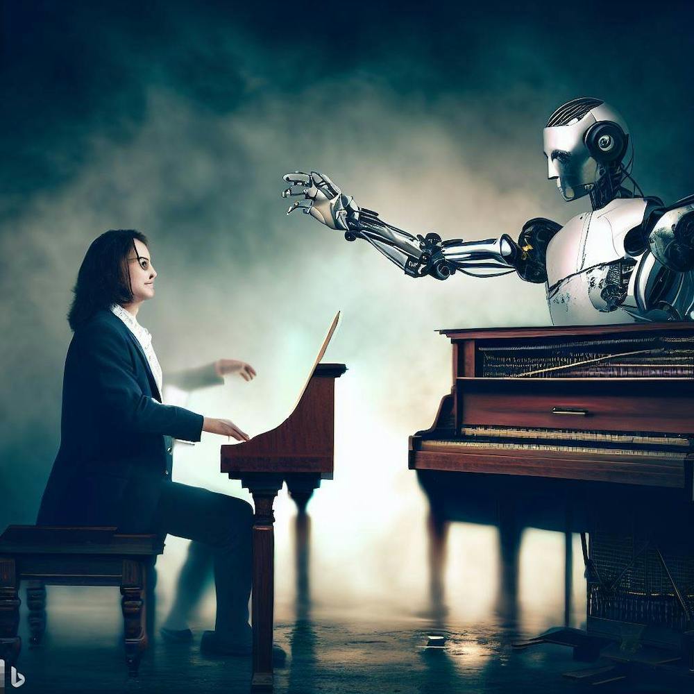 Robot Piano Player