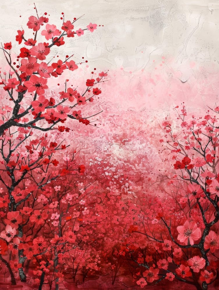 Cherry Blossoms Canvas Print