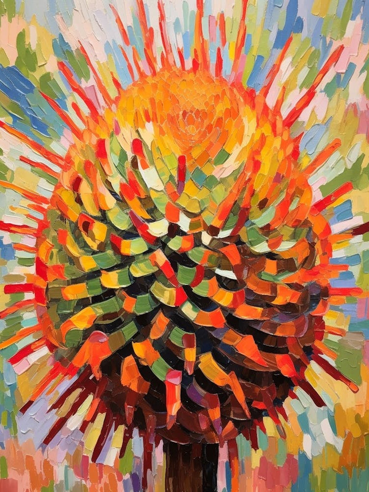 Cactus Painting Barrel 1