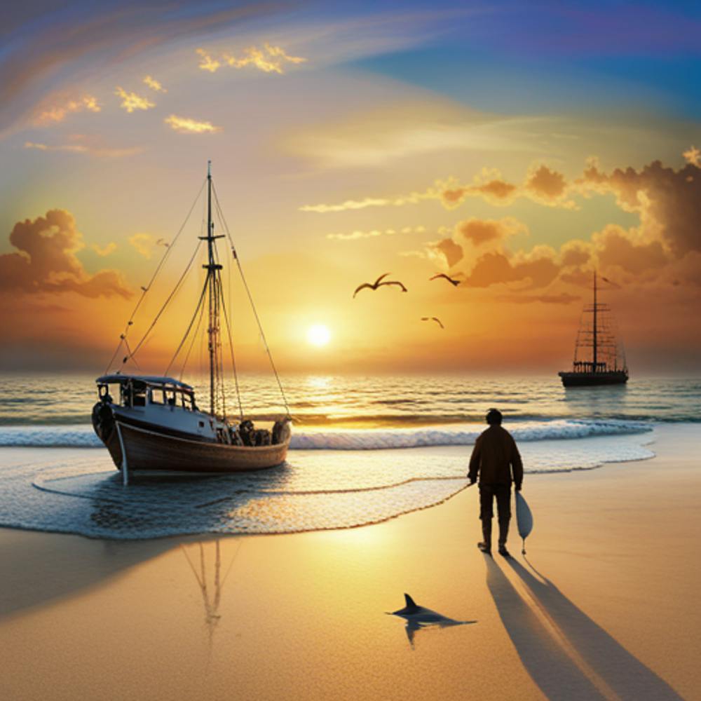 Sunset On The Beach