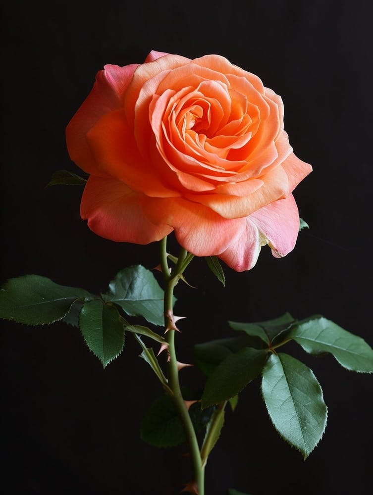 English Roses Thorns Painting 4