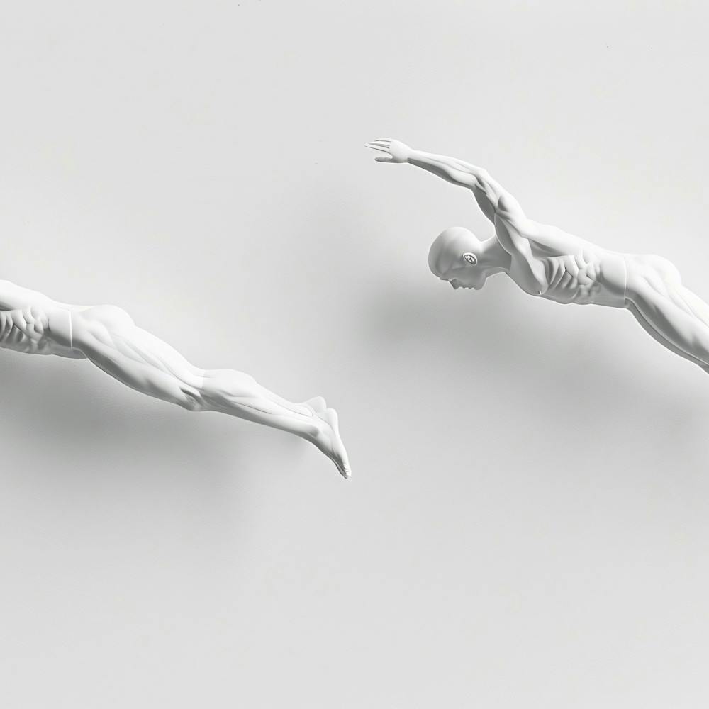 Two Swimmers