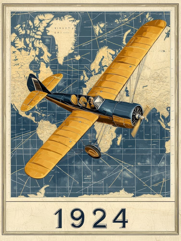 Aihrgdesign A Vintage Aviation Poster Commemorating The First 5cdf23a2 9676 48c7 93ca 65e212d413b6 3