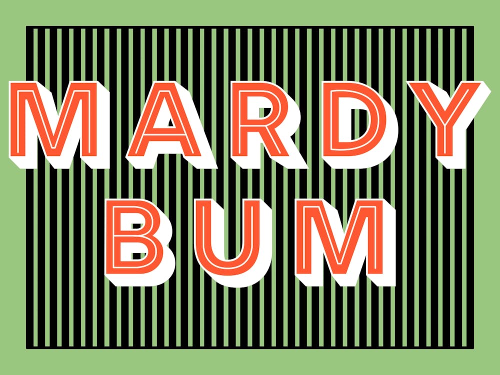 Mardy Bum Typography Landscape