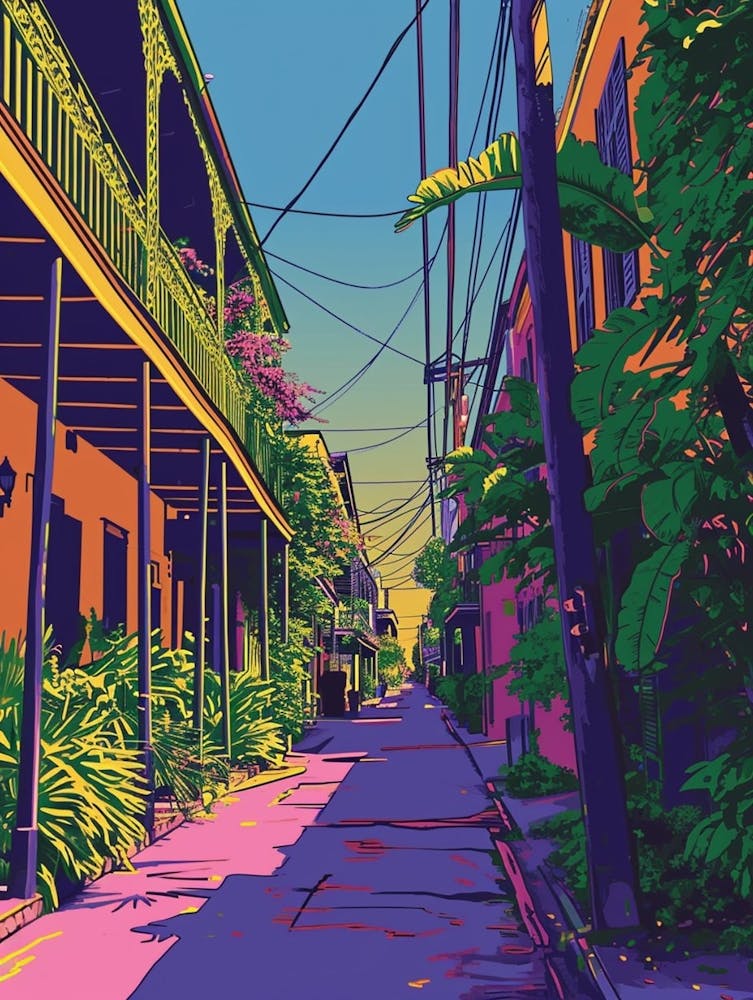 Garden District Pop Art 3