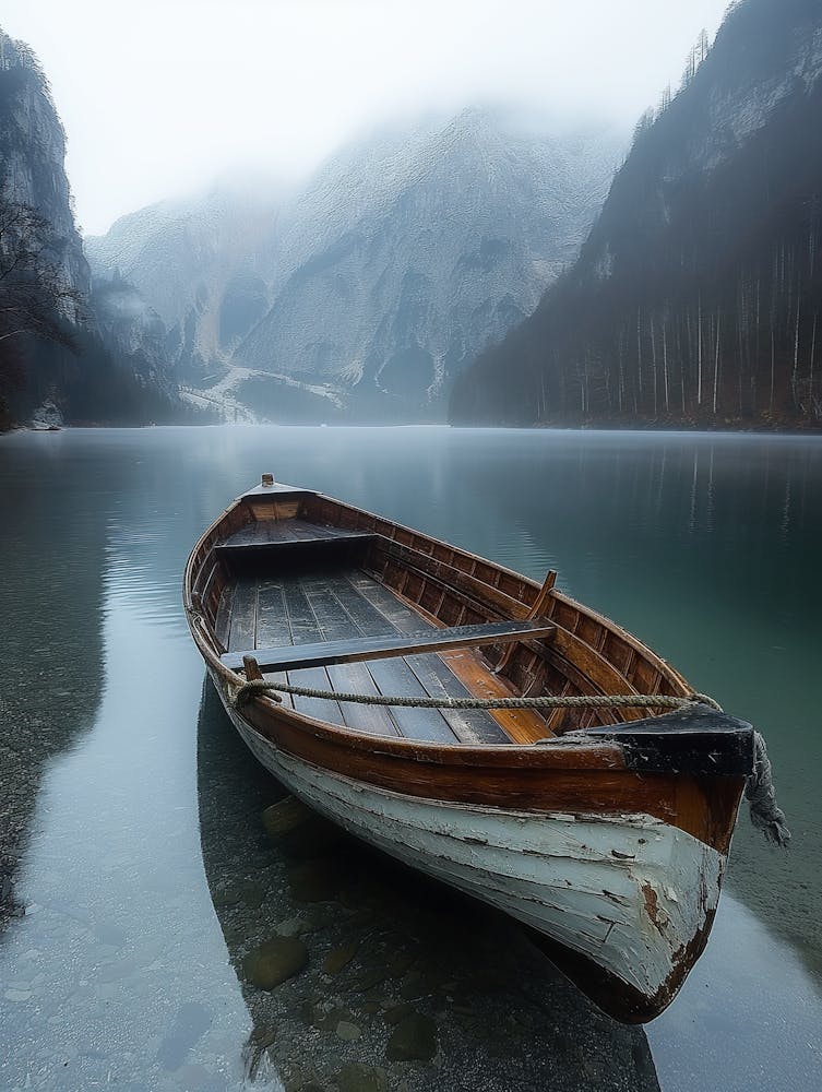 Boat On The Lake