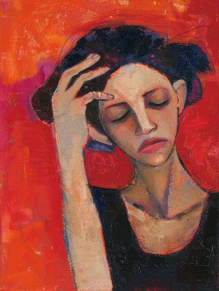 Woman With A Headache