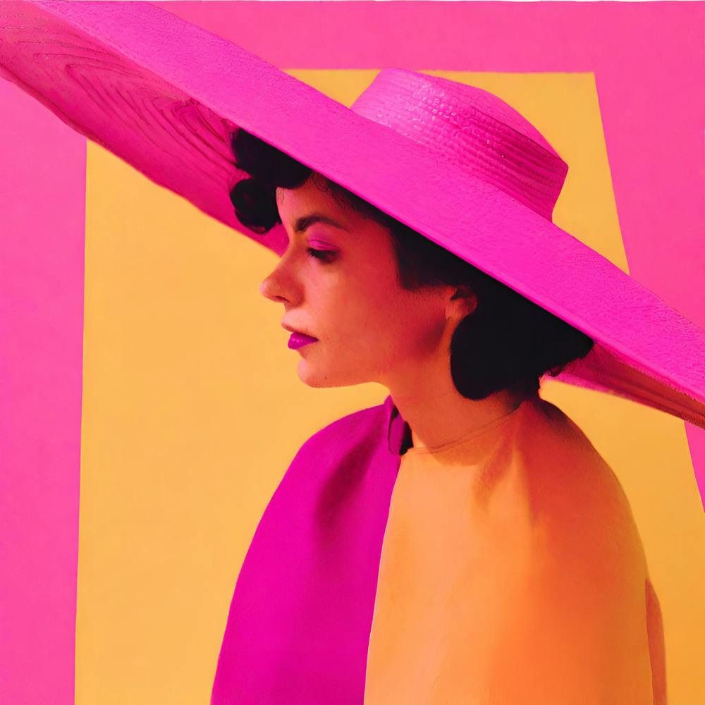 Portrait Of A Woman In A Hat