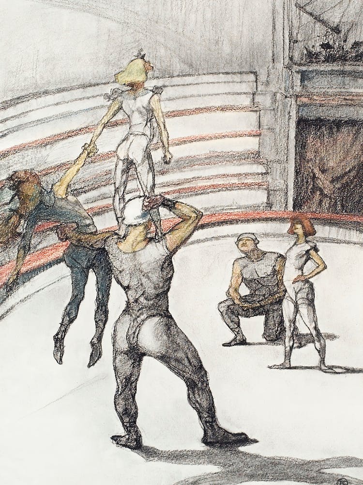 Travail De Tapis (1899), Henri de Toulouse-Lautrec