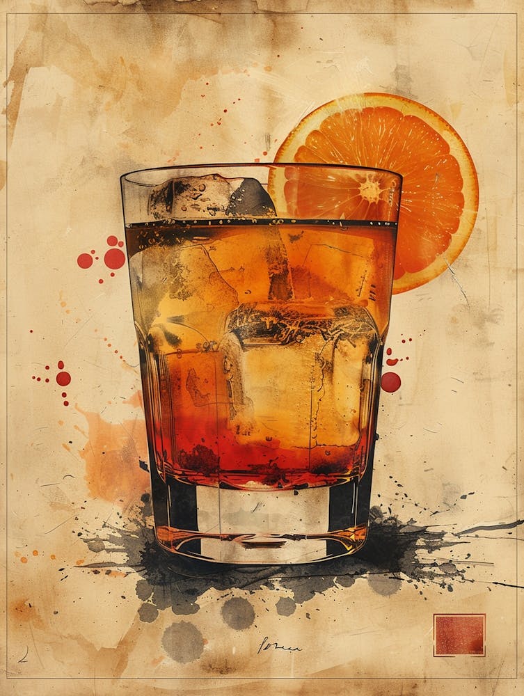 Glas Orangensaft 4