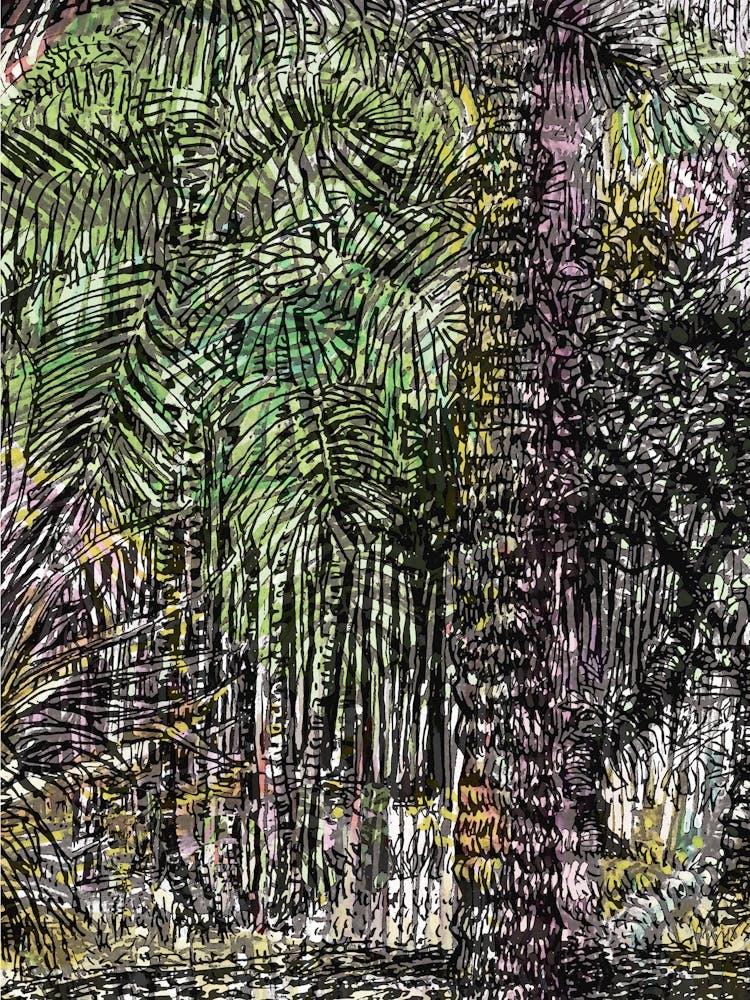 Bali Palmtree Modern 002