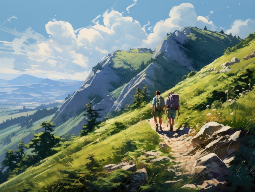 Day In The Mountains