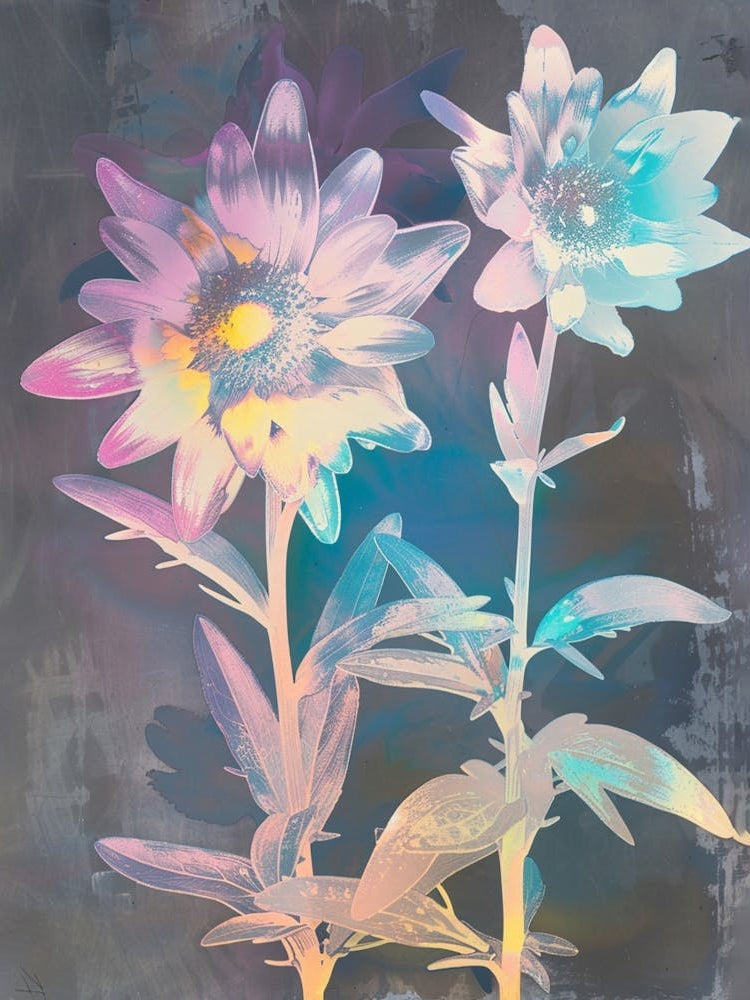 Iridescent Flower Edelweiss 3