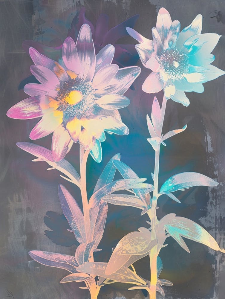 Iridescent Flower Edelweiss 3