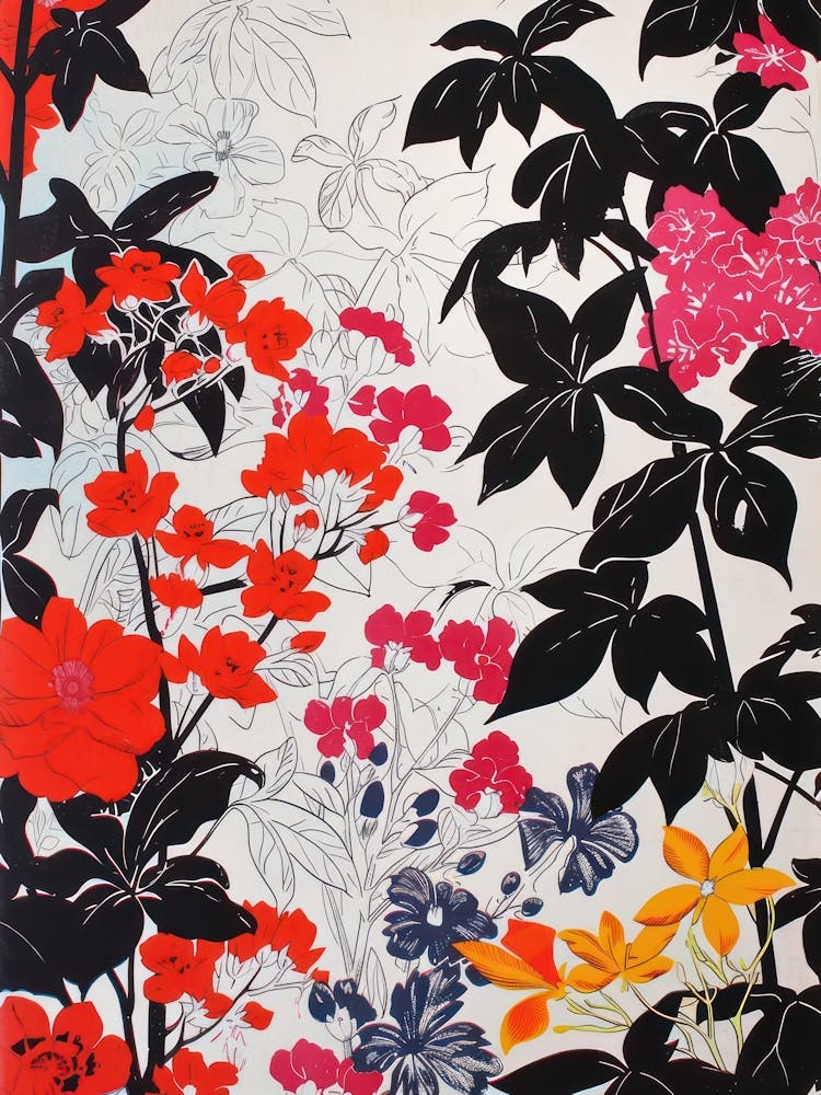 Great Japan Hokusai Japanese Botanical 8